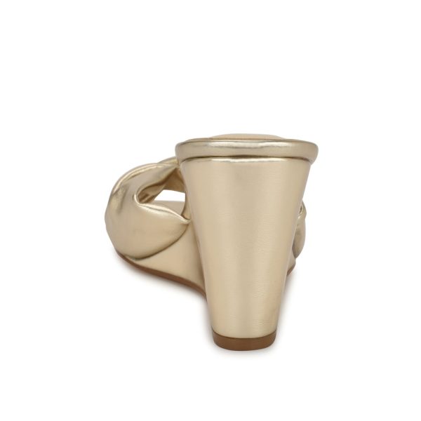Nikhil Twist Wedge Sandals - Image 4
