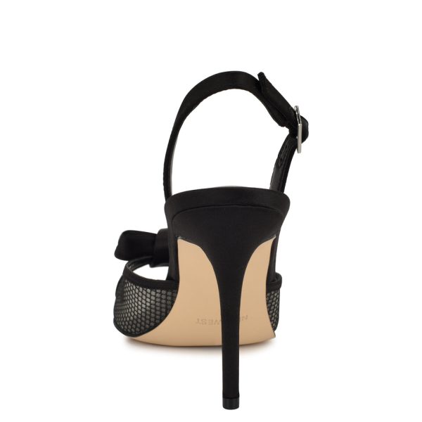 Gergia Bow Slingback Sandals - Image 4