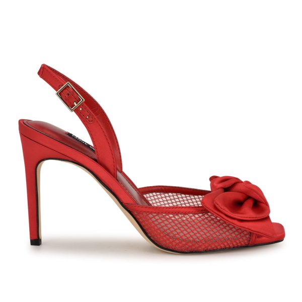 Gergia Bow Slingback Sandals