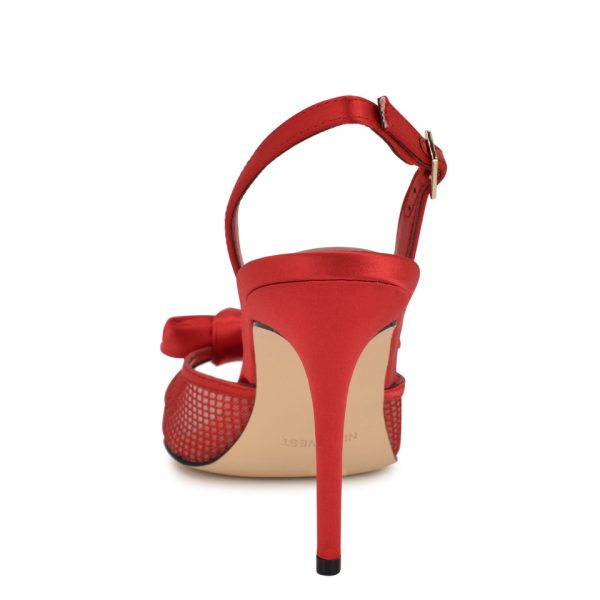 Gergia Bow Slingback Sandals - Image 4