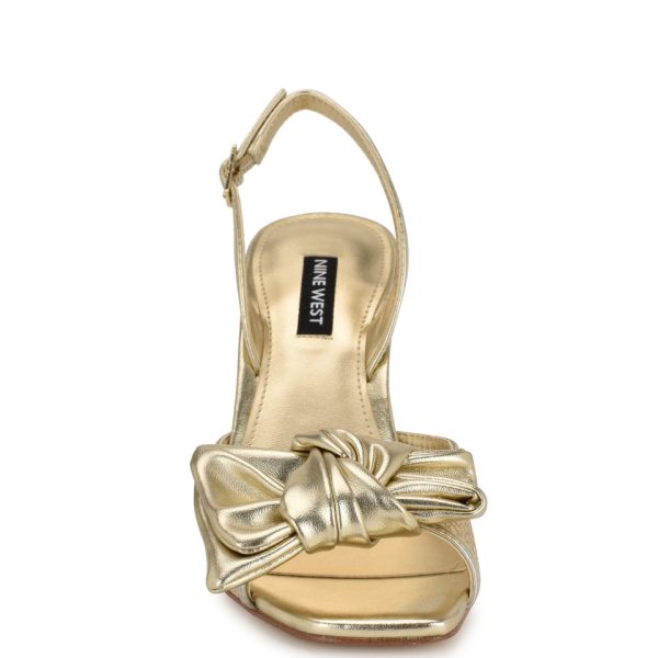 Gergia Bow Slingback Sandals - Image 3