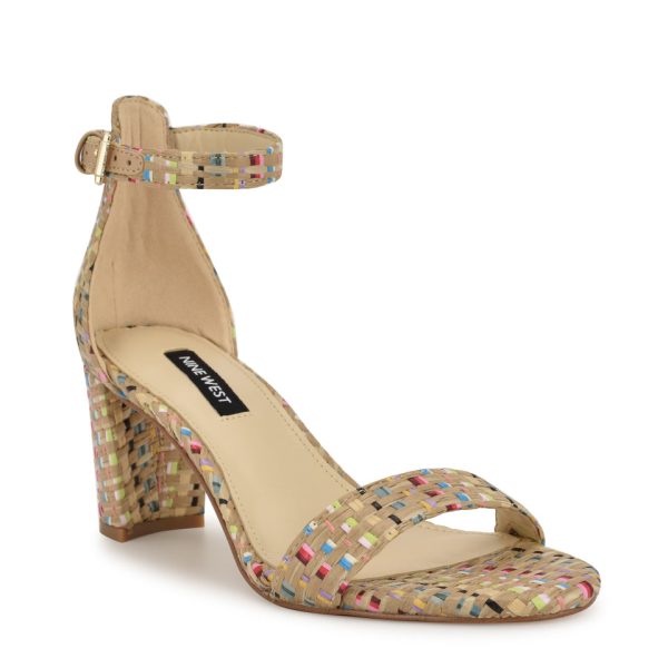 Pruce Ankle Strap Block Heel Sandals - Image 2