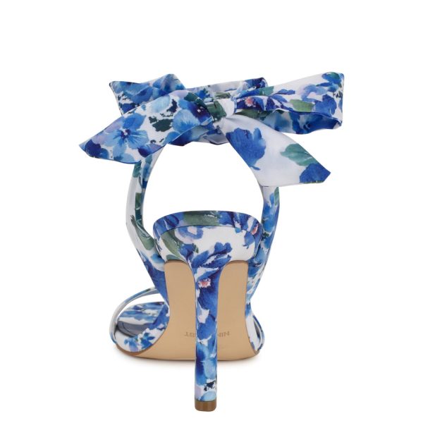Kelsie Ankle Wrap Heeled Sandals - Image 4