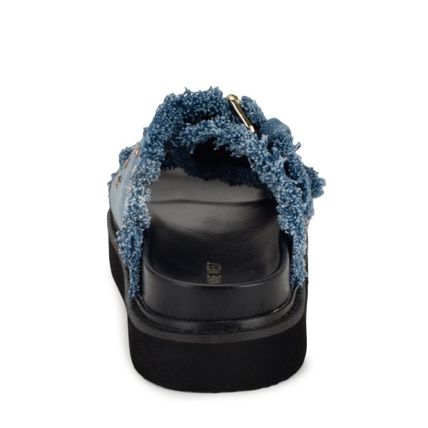 Eleny Buckle Slide Sandals - Image 4