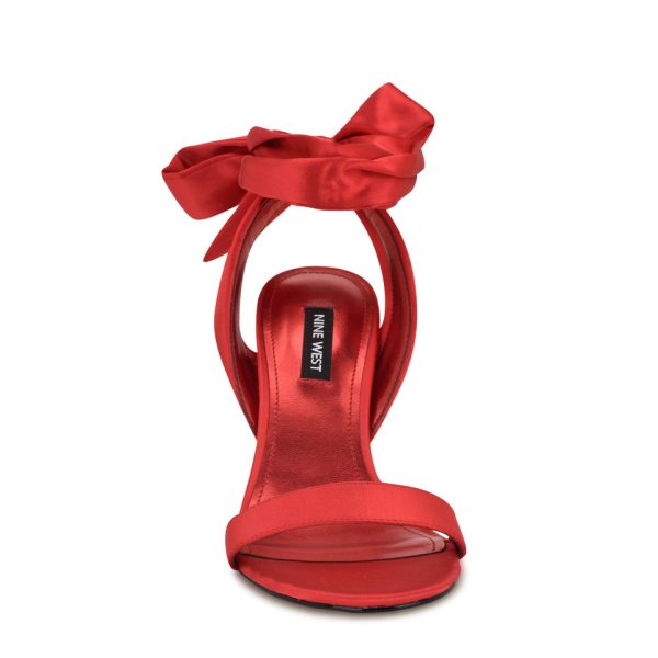 Kelsie Ankle Wrap Heeled Sandals - Image 3