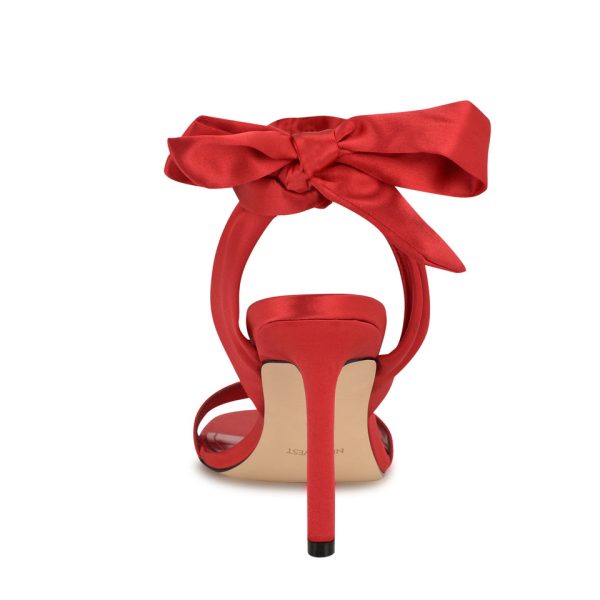 Kelsie Ankle Wrap Heeled Sandals - Image 4