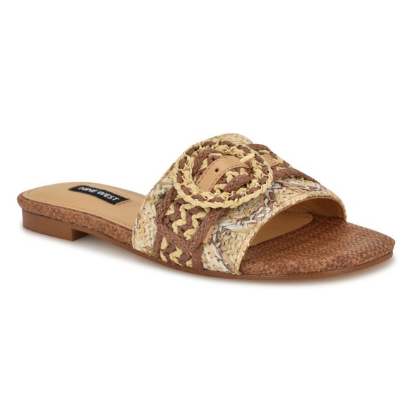 Hohana Flat Slide Sandals - Image 2