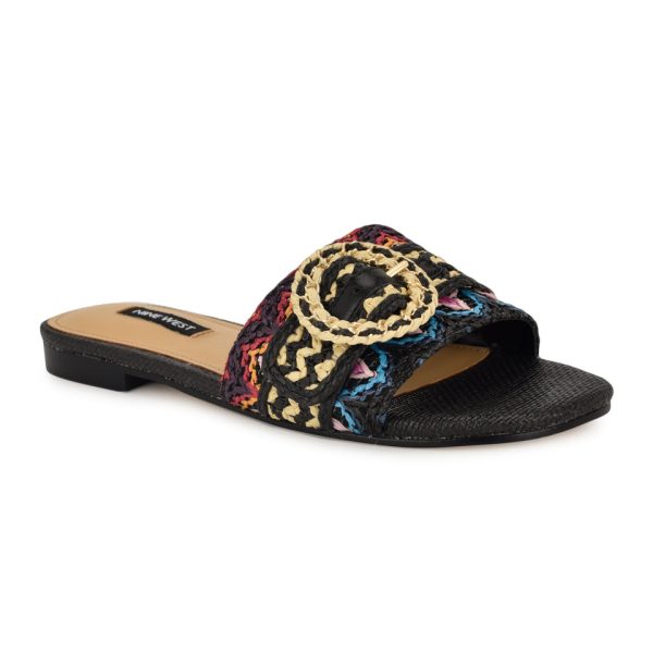 Hohana Flat Slide Sandals - Image 2