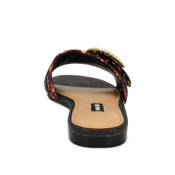 Hohana Flat Slide Sandals - Image 4