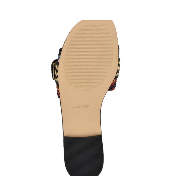 Hohana Flat Slide Sandals - Image 5