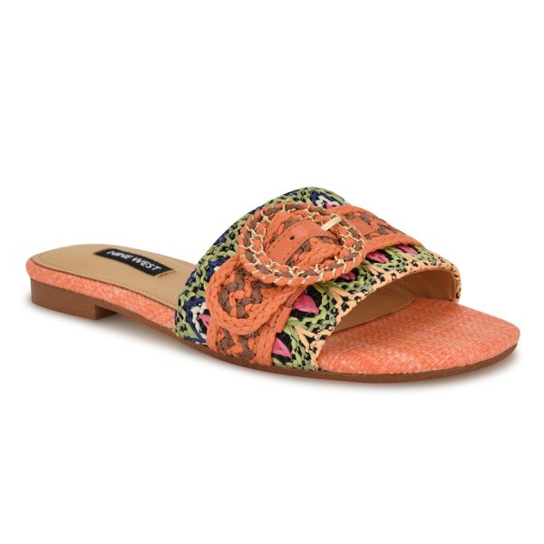 Hohana Flat Slide Sandals - Image 2