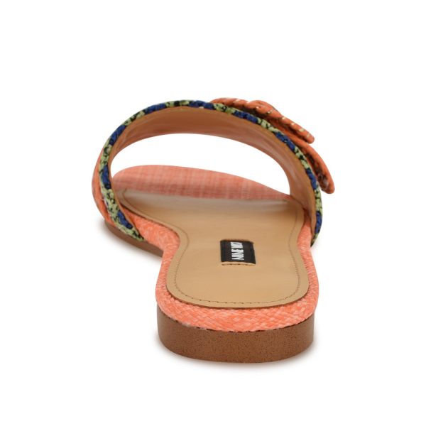 Hohana Flat Slide Sandals - Image 4