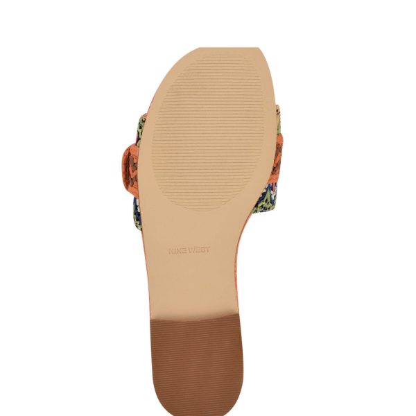 Hohana Flat Slide Sandals - Image 5