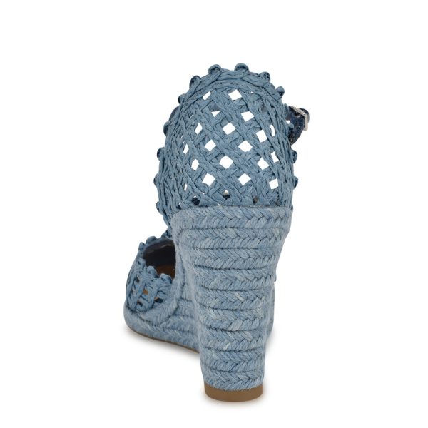 Mckinly Cap Toe Espadrille Wedges - Image 4