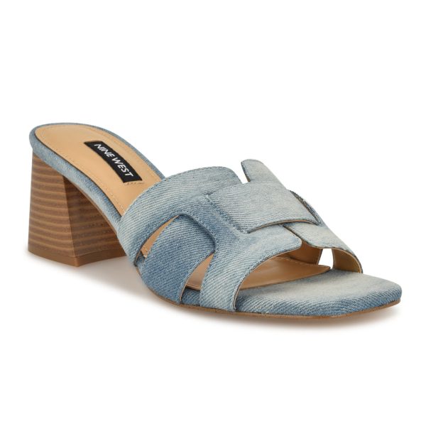 Gelare Block Heel Sandals - Image 2