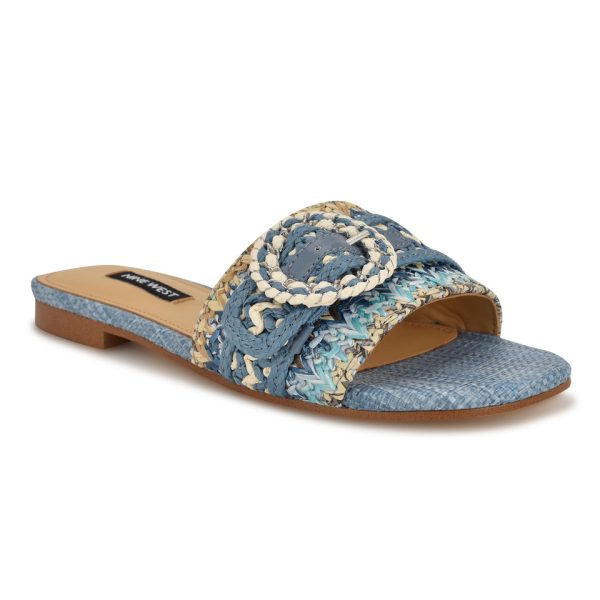 Hohana Flat Slide Sandals - Image 2