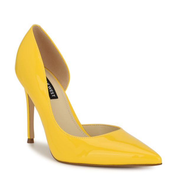 Folowe d'Orsay Pointy Toe Pumps - Image 2