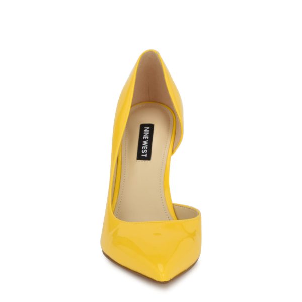Folowe d'Orsay Pointy Toe Pumps - Image 3