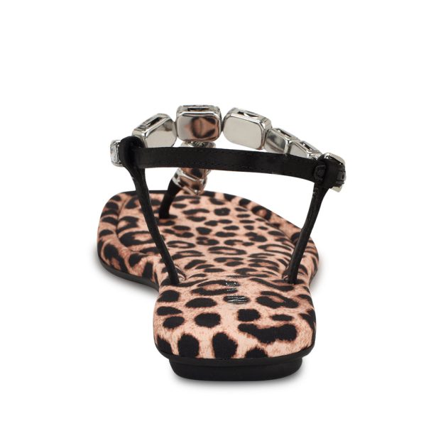 Dynasti Embellished Flat Sandals - Image 4