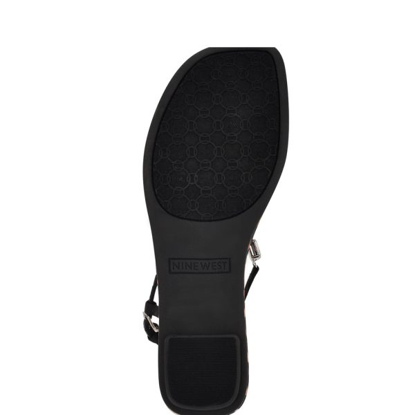 Dynasti Embellished Flat Sandals - Image 5