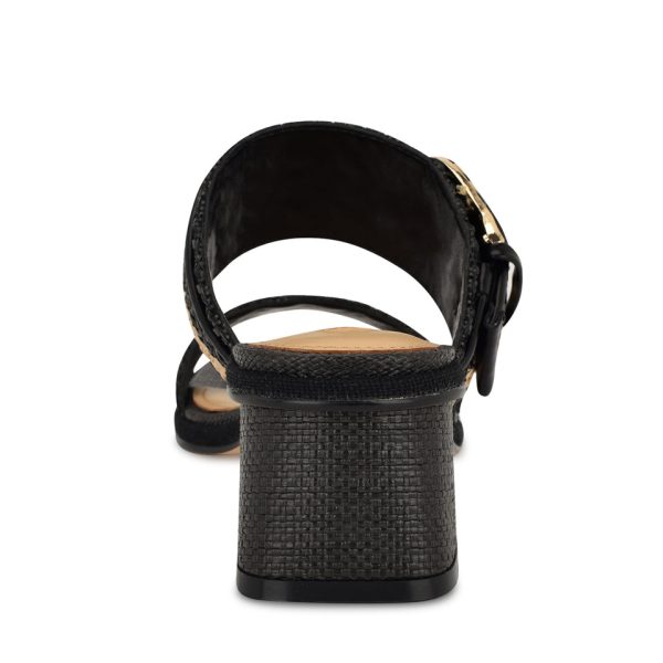 Ebels Block Heel Slide Sandals - Image 4
