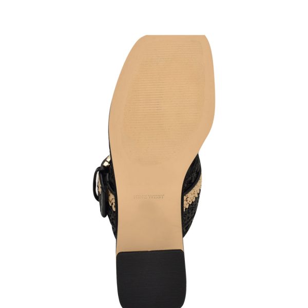 Ebels Block Heel Slide Sandals - Image 5