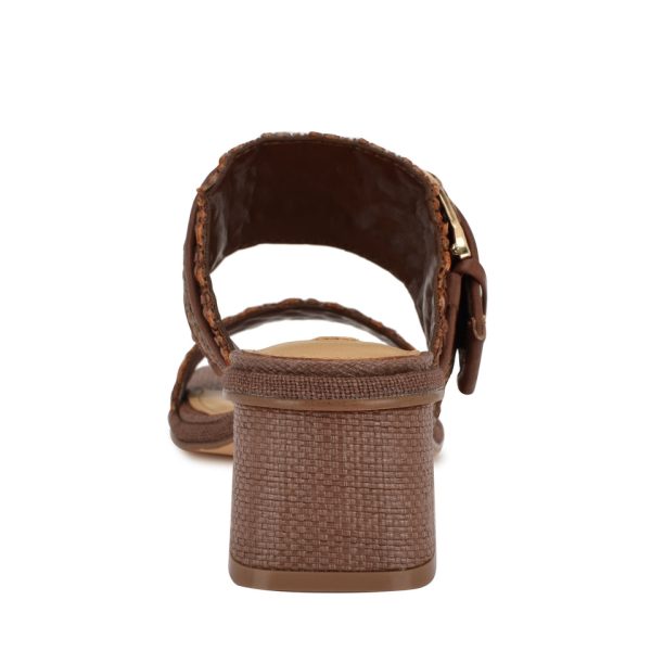 Ebels Block Heel Slide Sandals - Image 4