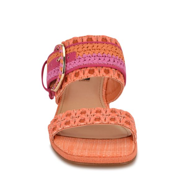 Ebels Block Heel Slide Sandals - Image 3
