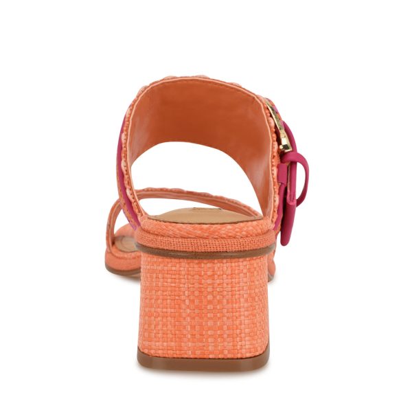 Ebels Block Heel Slide Sandals - Image 4