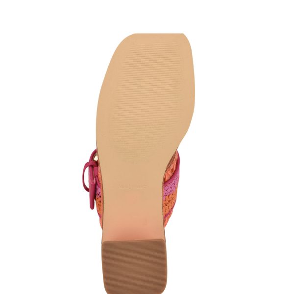 Ebels Block Heel Slide Sandals - Image 5