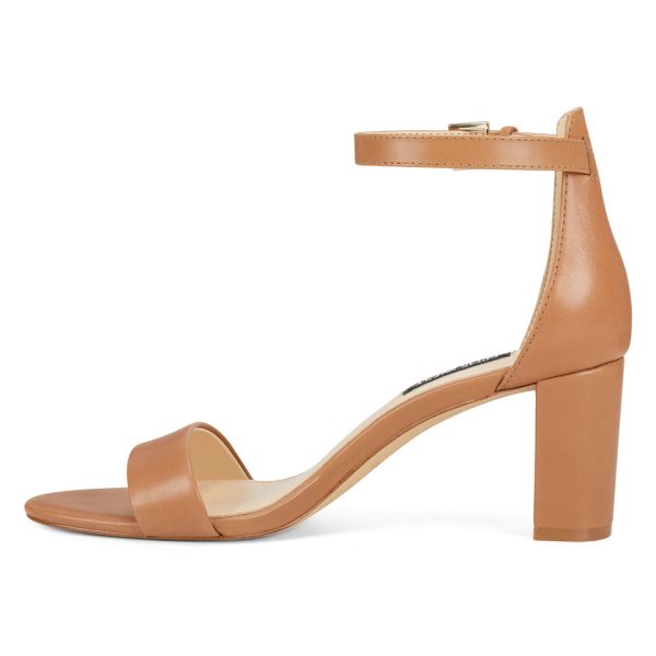 Pruce Ankle Strap Block Heel Sandals - Image 4